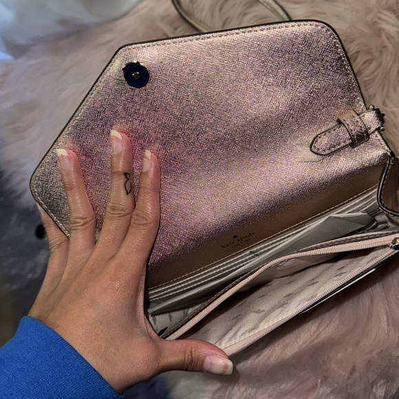 Kate Spade Glitter Crossbody bag/Clutch - Picture 4 of 10